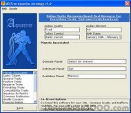 MB Free Aquarius Astrology screenshot